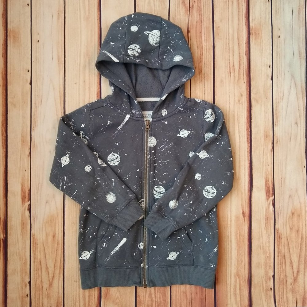 Carter's Dark Gray Zip Hoodie Size 7